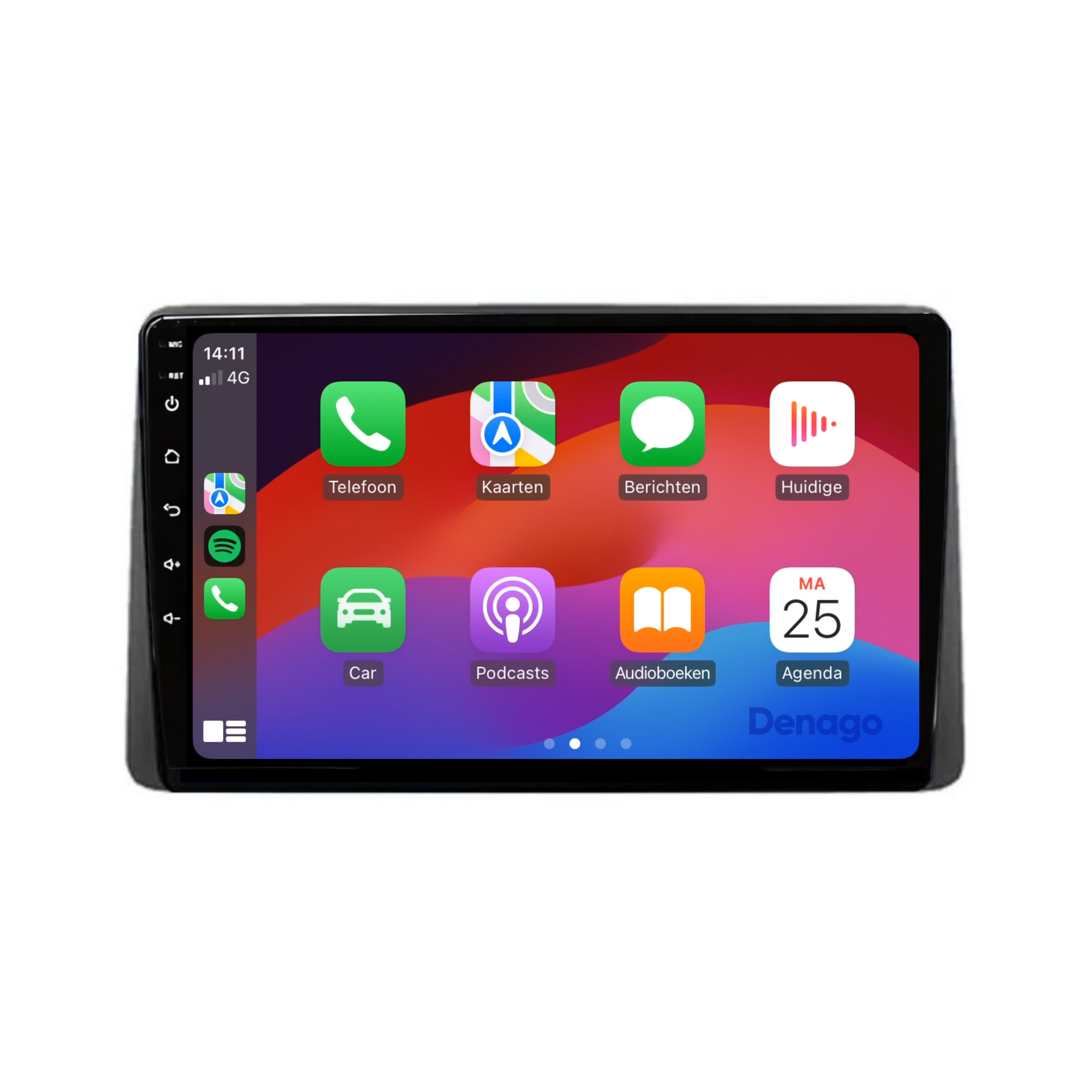Dacia Duster CarPlay autoradio | Denago DNG-A93 | 9 inch | Android 13 | Draadloos CarPlay & Android Auto