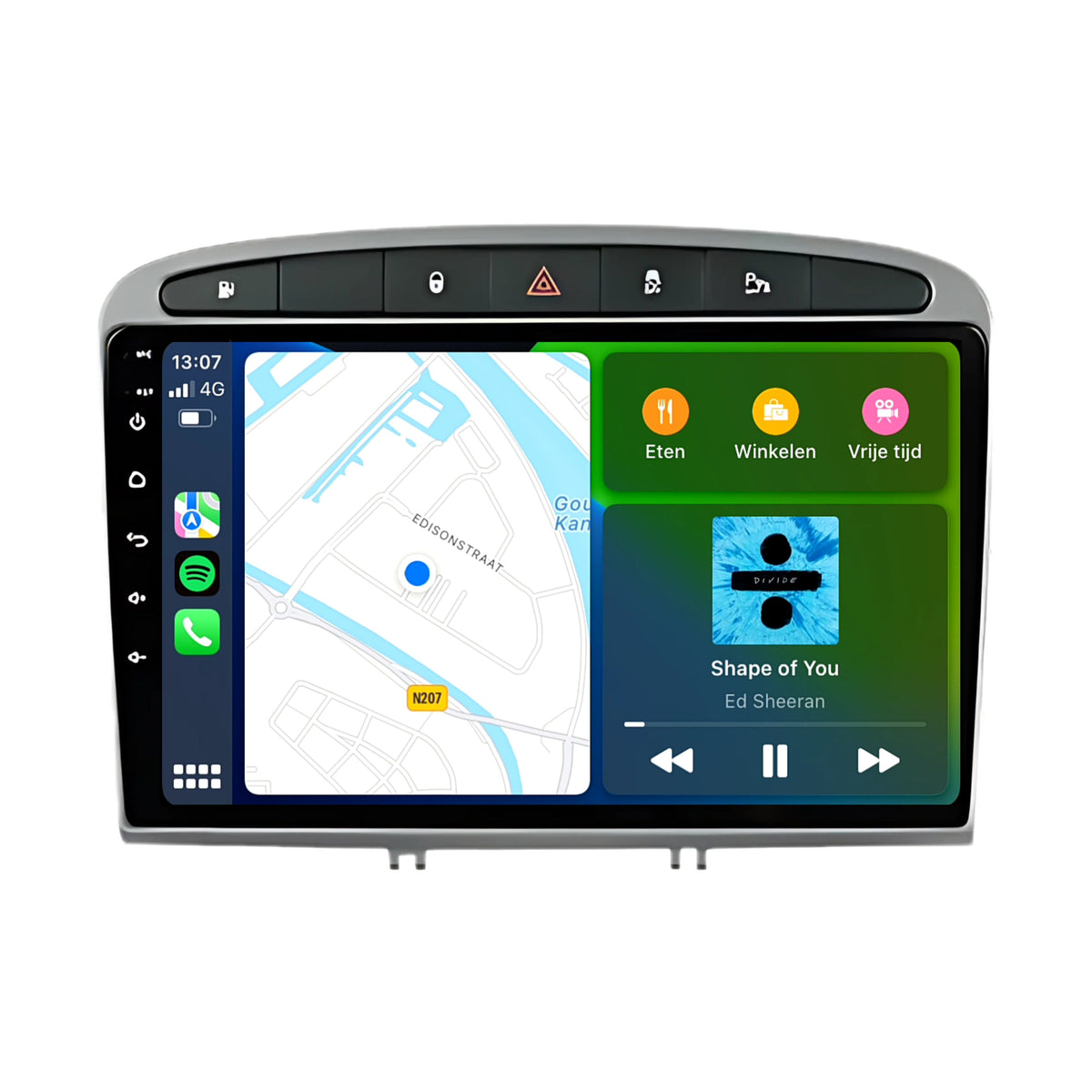 Peugeot 408 / 308 | Android 13 | Autoradio | 2007 t/m 2014 | CarPlay & Android Auto-4