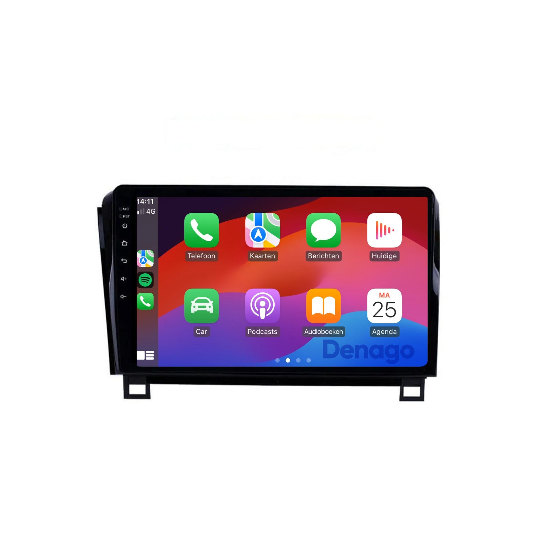 Toyota Tundra CarPlay autoradio | 2007 t/m 2013 | Denago DNG-A248 | 9 inch | Android 13 | Draadloos CarPlay & Android Auto