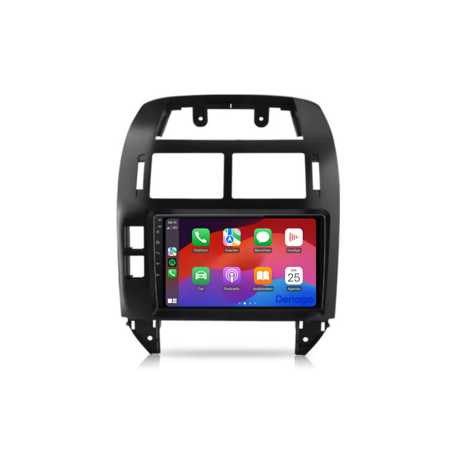 Volkswagen Polo CarPlay autoradio | 2002 t/m 2009 | Denago DNG-A239 | 9 inch | Android 13 | Draadloos CarPlay & Android Auto