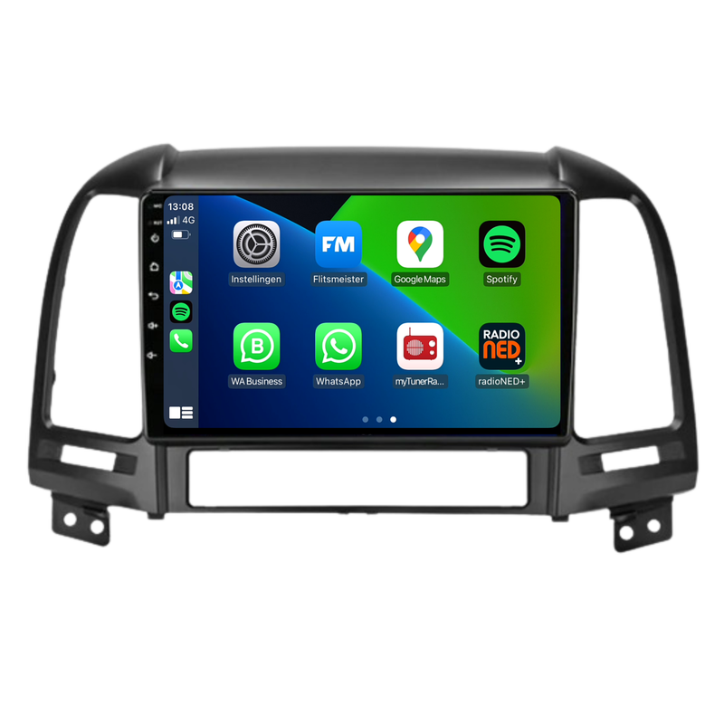Hyundai Santa Fe | Android 13 | Autoradio | 2006 t/m 2011 | Carplay & Android Auto-1