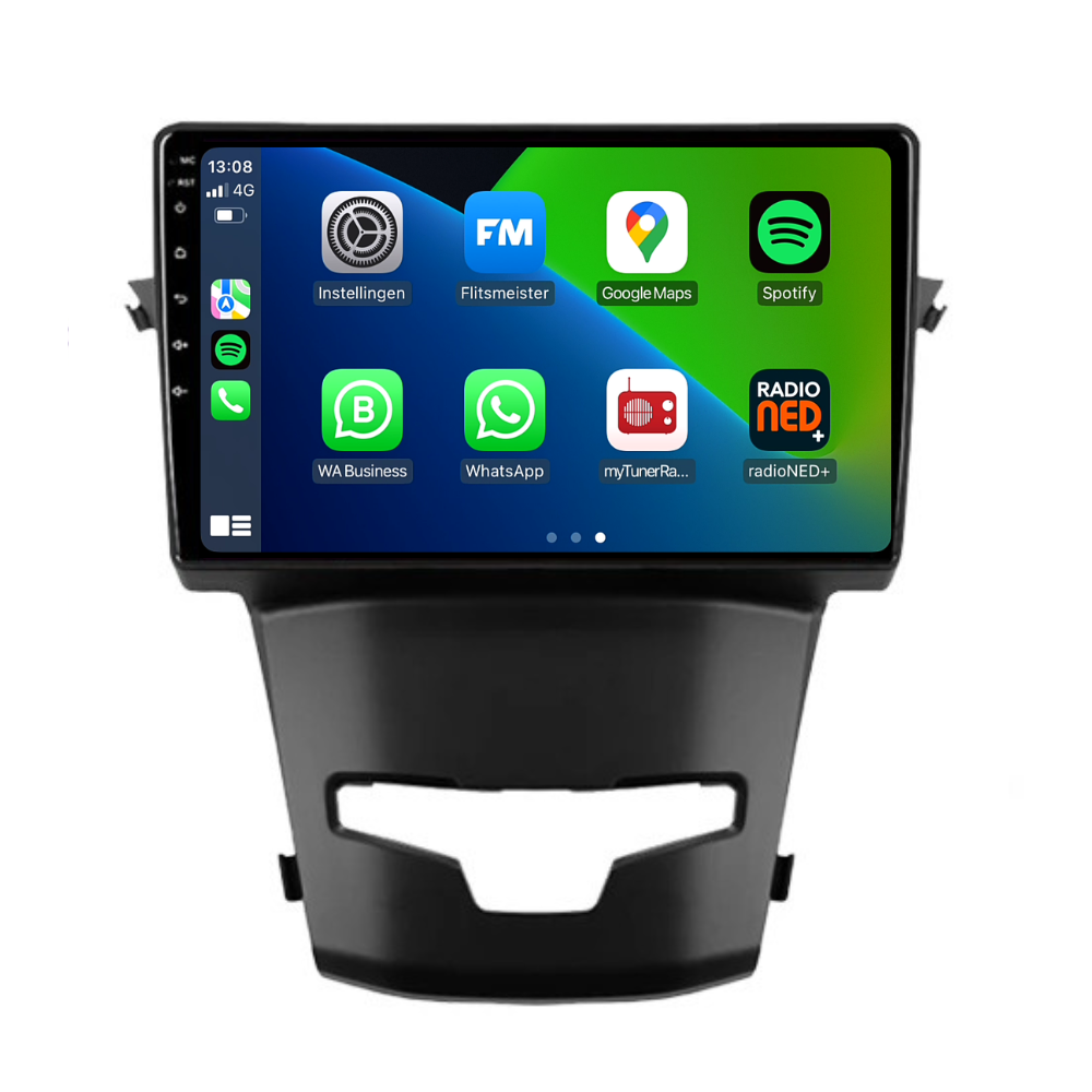Ssangyong Korando | Android 13 | Autoradio | 2014 t/m 2018 | Carplay & Android Auto-1