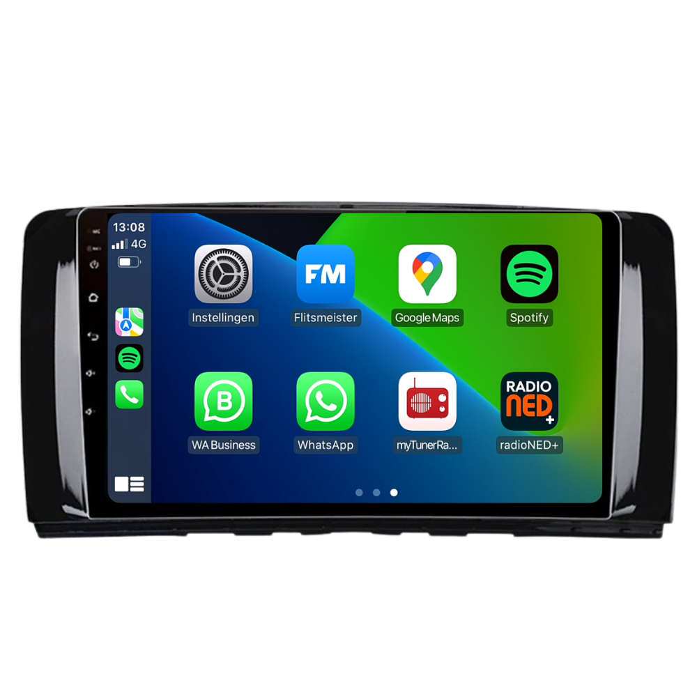 Mercedes R-klasse | Android 13 | Autoradio | 2005 t/m 2013 |  Carplay & Android Auto-1