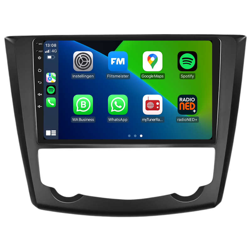 Renault Kadjar | Android 13 | Autoradio | 2015 t/m 2018 | CarPlay & Android Auto-1