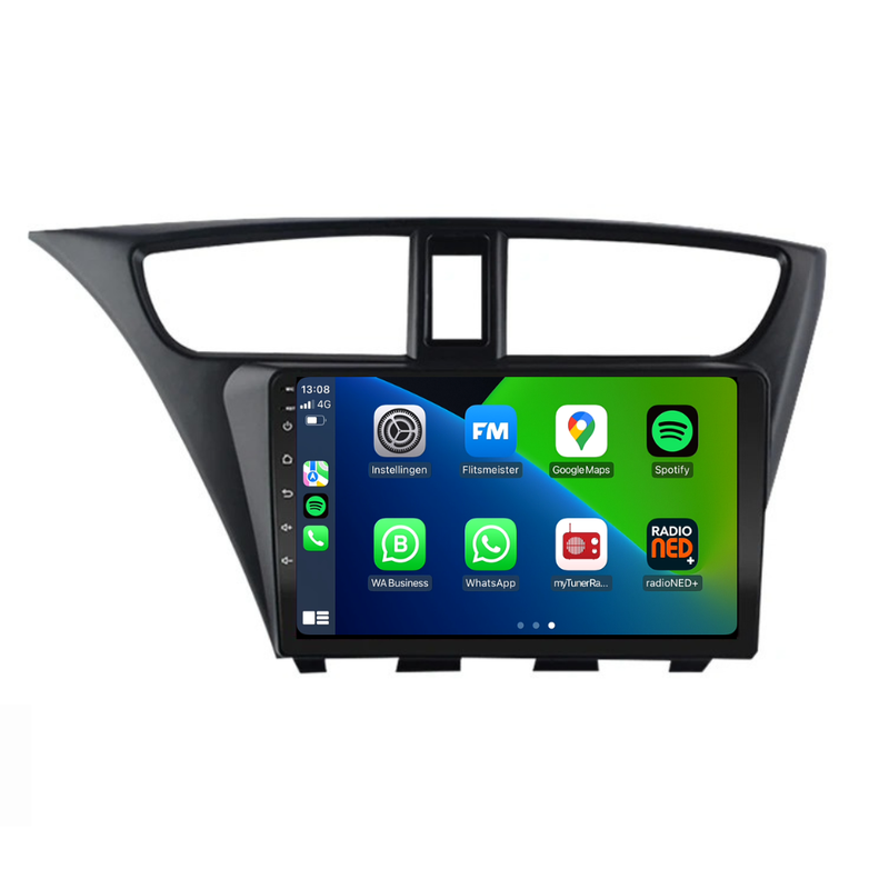 Honda Civic | Android 13 | Autoradio | 2012 t/m 2016 | Carplay & Android Auto-1