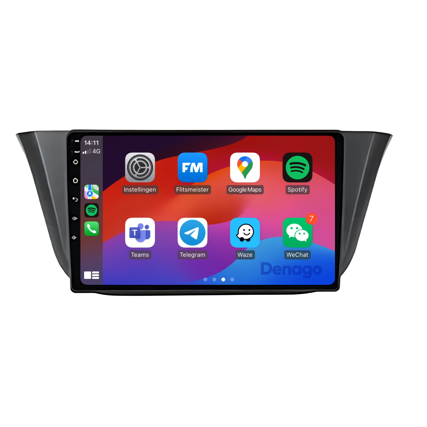 Iveco Daily CarPlay autoradio | 2019 | Denago DNG-A74 | 9 inch | Android 13 | Draadloos Apple CarPlay & Android Auto |