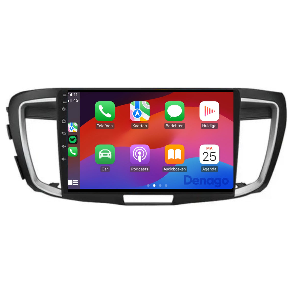 Honda Accord CarPlay autoradio | 2013 t/m 2017 | Denago DNG-A293 | 9 inch | Android 13 | Draadloos CarPlay & Android Auto-4