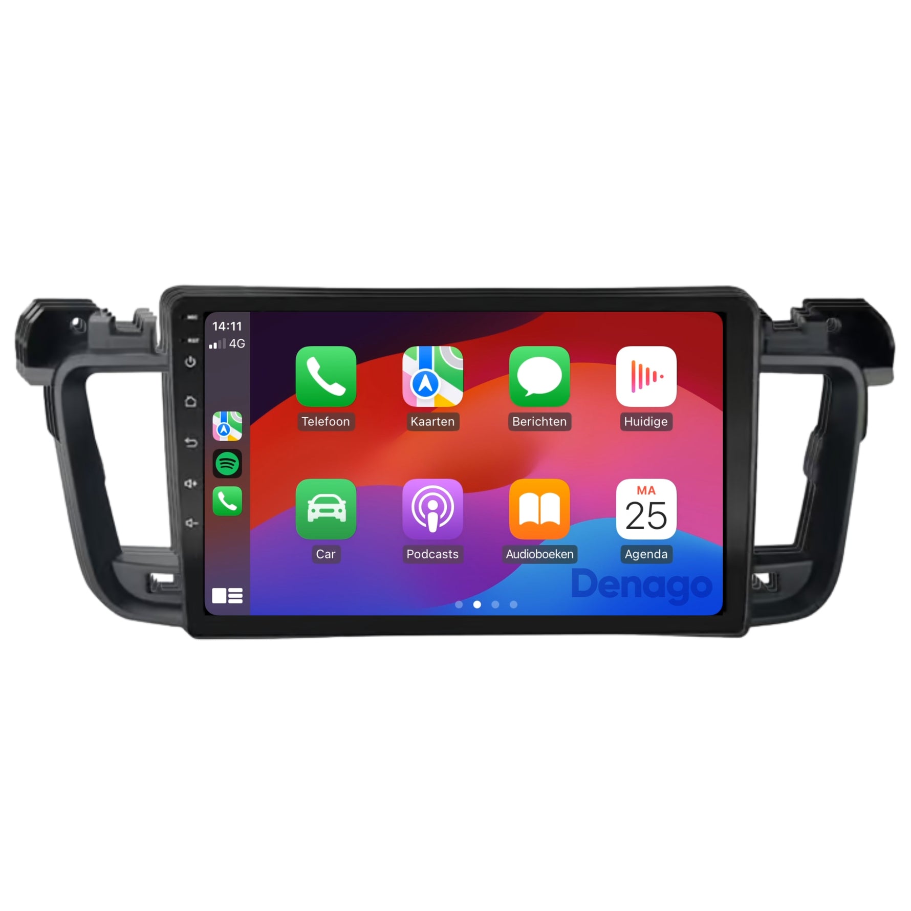 Peugeot 508 CarPlay autoradio | 2011 t/m 2018 | Denago DNG-A322 | 9 inch | Android 13 | Draadloos CarPlay & Android Auto