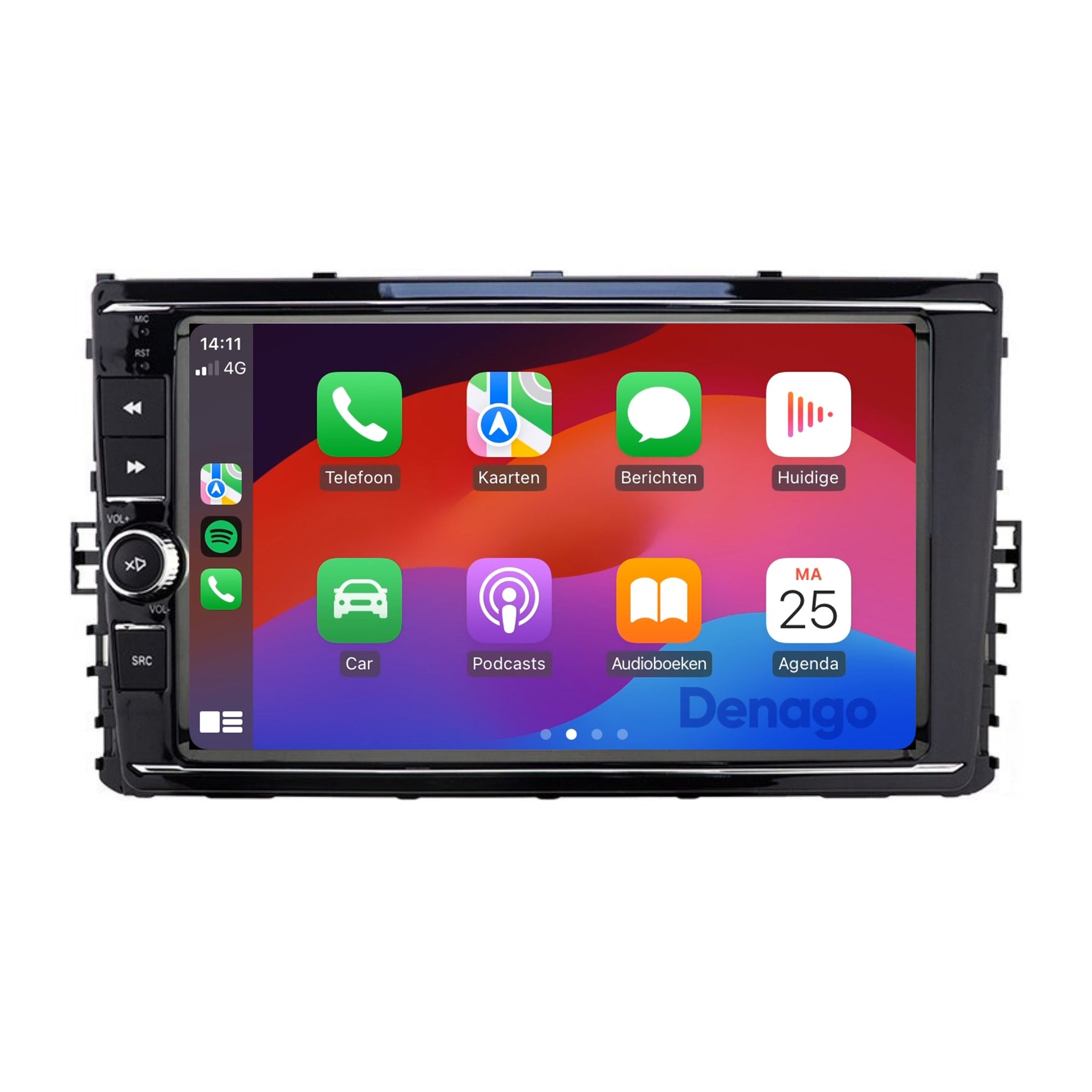 Volkswagen Atlas Teramont CarPlay autoradio | 2020 t/m 2025 | Denago DNG-A355 | 9 inch | Android 13 | Draadloos CarPlay & Android Auto