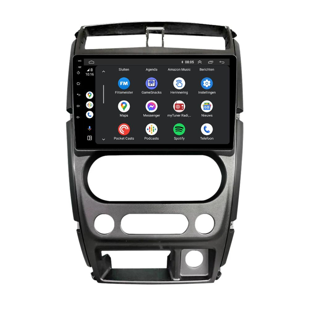 Suzuki Jimny | Android 13 | Autoradio | 2005 t/m 2018 | Carplay & Android Auto-3