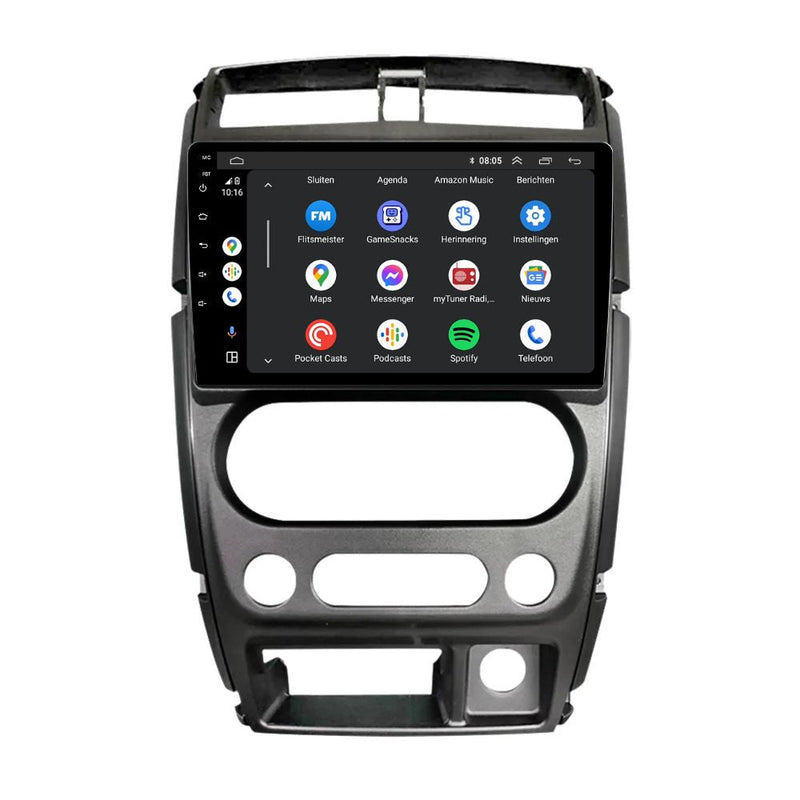 Suzuki Jimny | Android 13 | Autoradio | 2005 t/m 2018 | Carplay & Android Auto-3