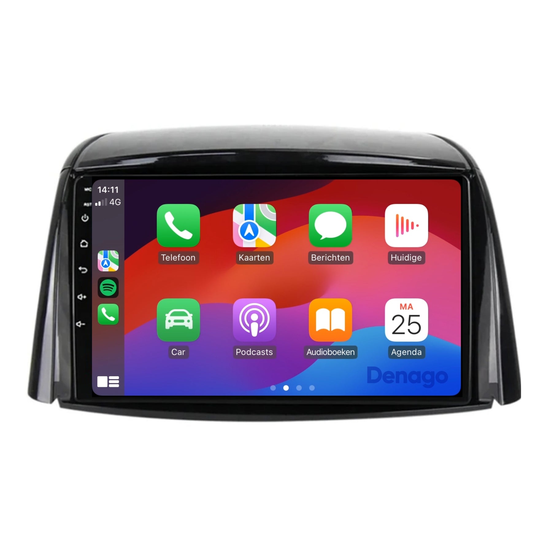 Renault Koleos CarPlay autoradio | 2008 t/m 2016 | Denago DNG-A137 | 9 inch | Android 13 | Draadloos CarPlay & Android Auto