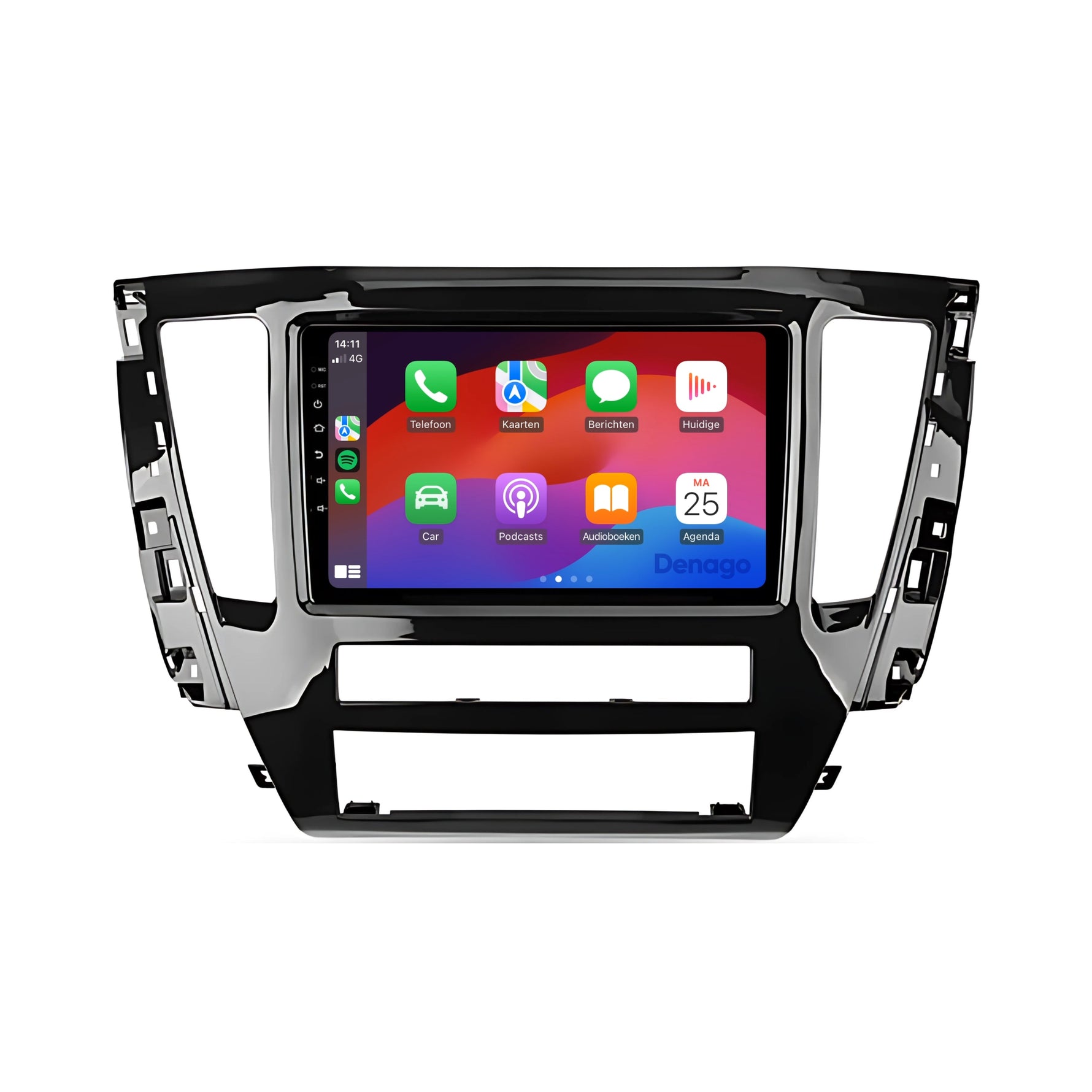 Mitsubishi Pajero CarPlay autoradio | 2019 t/m 2025 | Denago DNG-A186 | 9 inch | Android 13 | Draadloos CarPlay & Android Auto