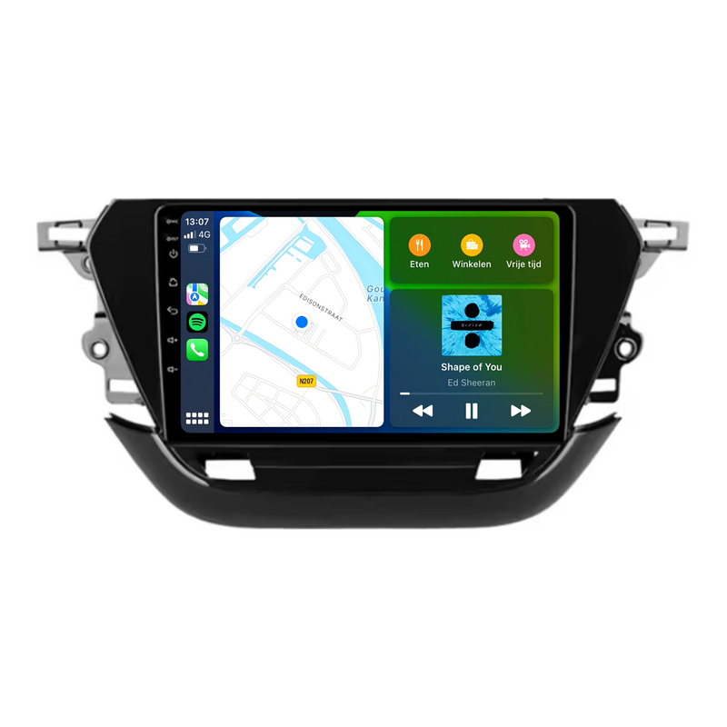 Opel Corsa CarPlay & Android Auto autoradio | 2019 t/m 2024 | Android 15 | Davilon-3