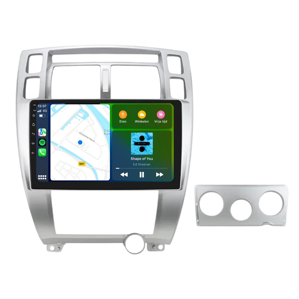 Hyundai Tucson CarPlay & Android Auto autoradio | 2004 t/m 2010 | Android 15 | Davilon-5