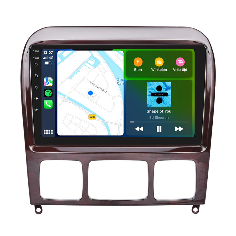 Mercedes S-Klasse | Android 13 l Autoradio | 1999 t/m 2005 | Carplay & Android Auto-7
