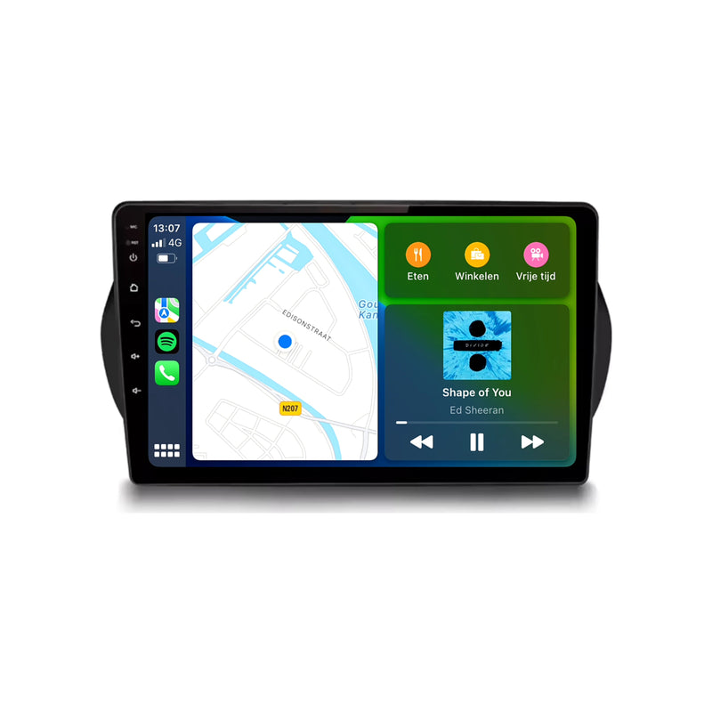 Peugeot Bipper | Android 13 | Autoradio | 2008 t/m 2019 | CarPlay & Android Auto-4