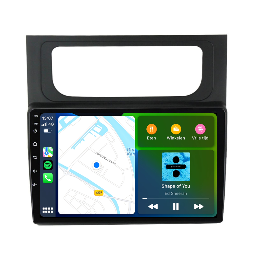 Volkswagen Touran CarPlay & Android Auto autoradio | 2010 t/m 2015 | Android 15 | Davilon-7