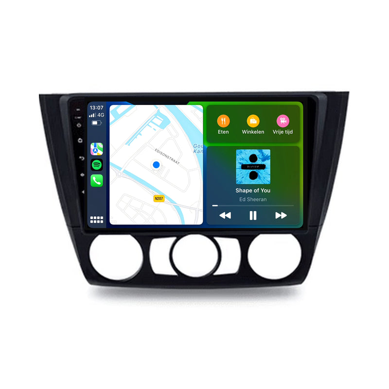 BMW 1 Serie E81 E82 E87 E88 | Android 13 | Autoradio | 2004 t/m 2012 | CarPlay & Android Auto-4
