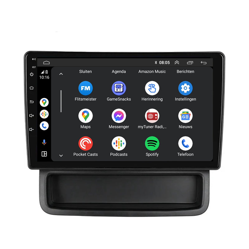 Opel Vivaro CarPlay & Android Auto autoradio | 2010 t/m 2014 | Android 15 | Davilon-3