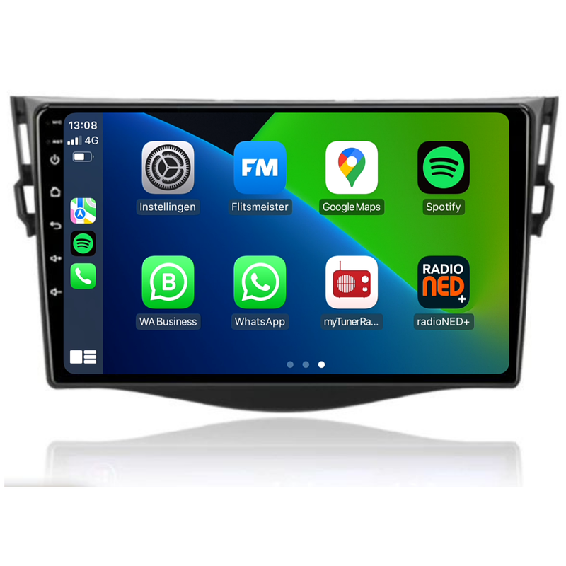 Toyota RAV4 | Android 13  | Autoradio | 2006 t/m 2013 | Carplay & Android Auto-1