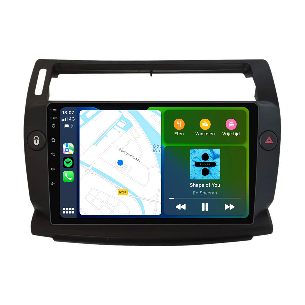 Citroën C4 | Android 13 | Autoradio | 2004 t/m 2013 | CarPlay & Android Auto-4