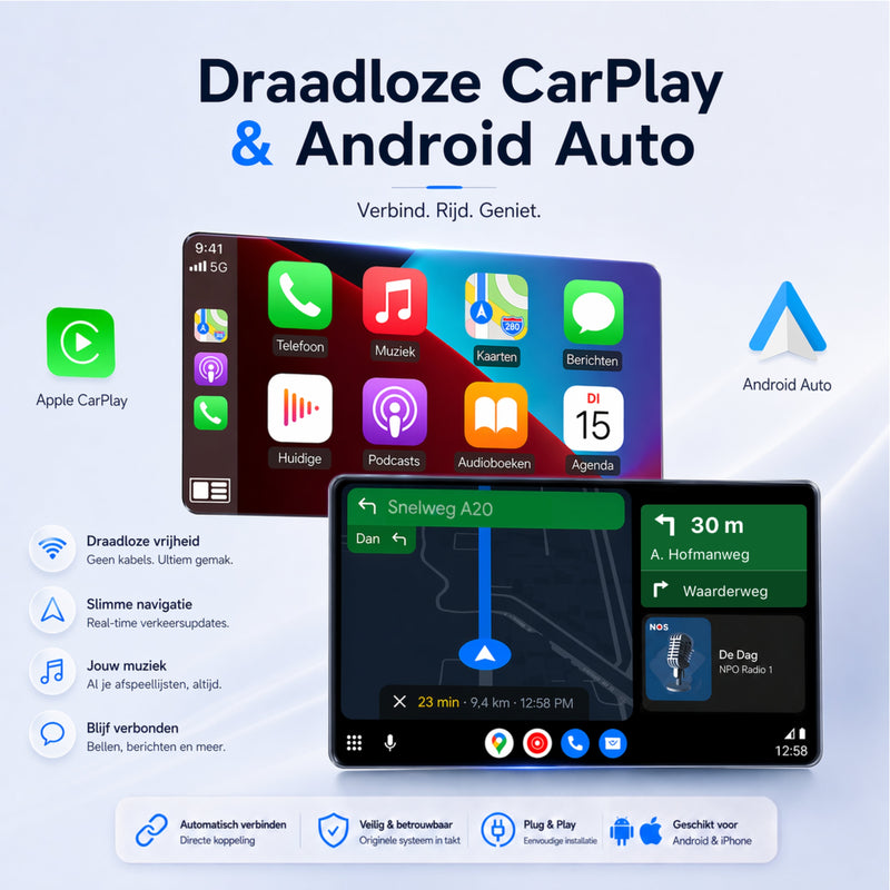 Volvo XC70 | 2014 t/m 2016 | CarPlay & Android Auto Box | Sensus Connect-3