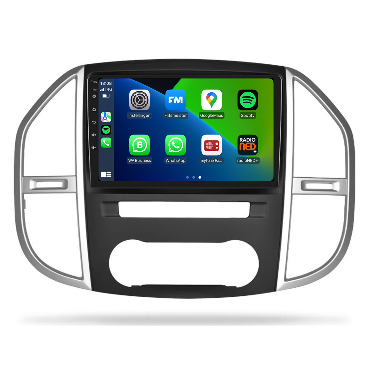 Mercedes Vito CarPlay & Android Auto autoradio | 2015 t/m 2024 | Android 15 | Davilon-1