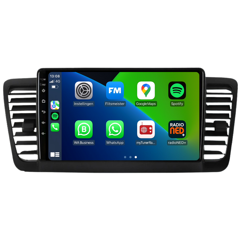 Subaru Outback | Android 13 | Autoradio | 2008 t/m 2014 | CarPlay & Android Auto-1