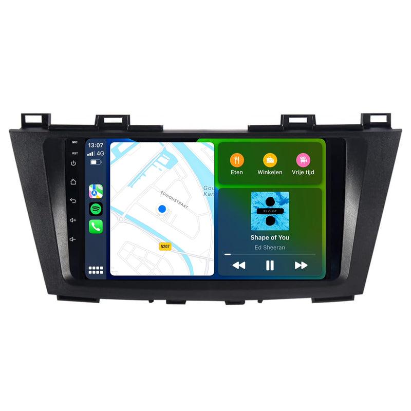 Mazda 5 | Android 13 | Autoradio | 2010 t/m 2015 | CarPlay & Android Auto-4