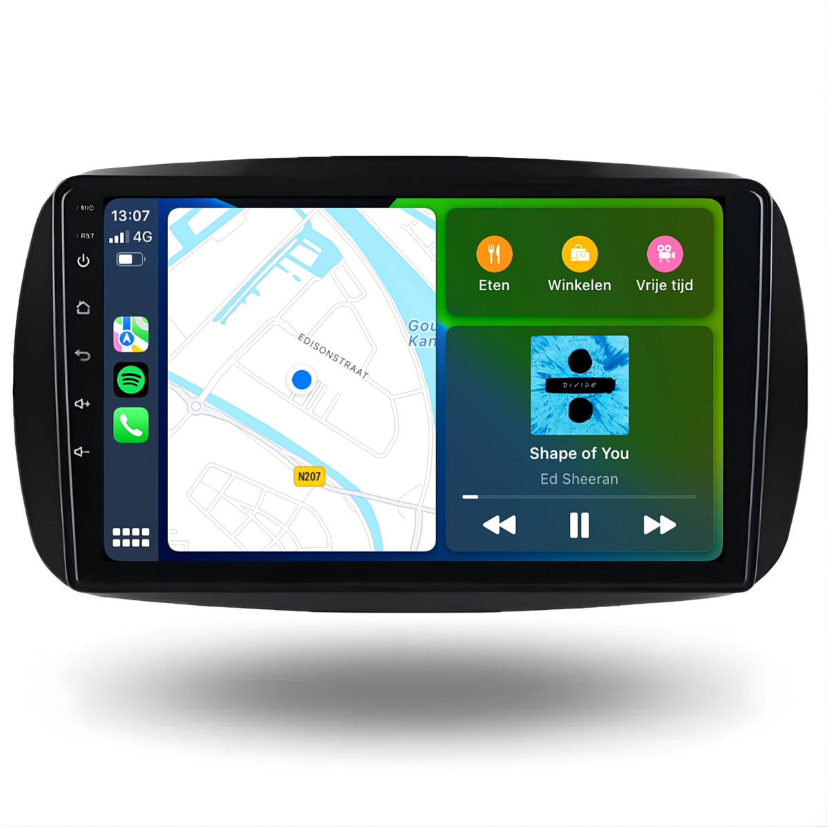 Autoradio CarPlay & Android Auto per Smart Fortwo / Forfour | dal 2015 al 2019 | Android 13 | Davilon-4