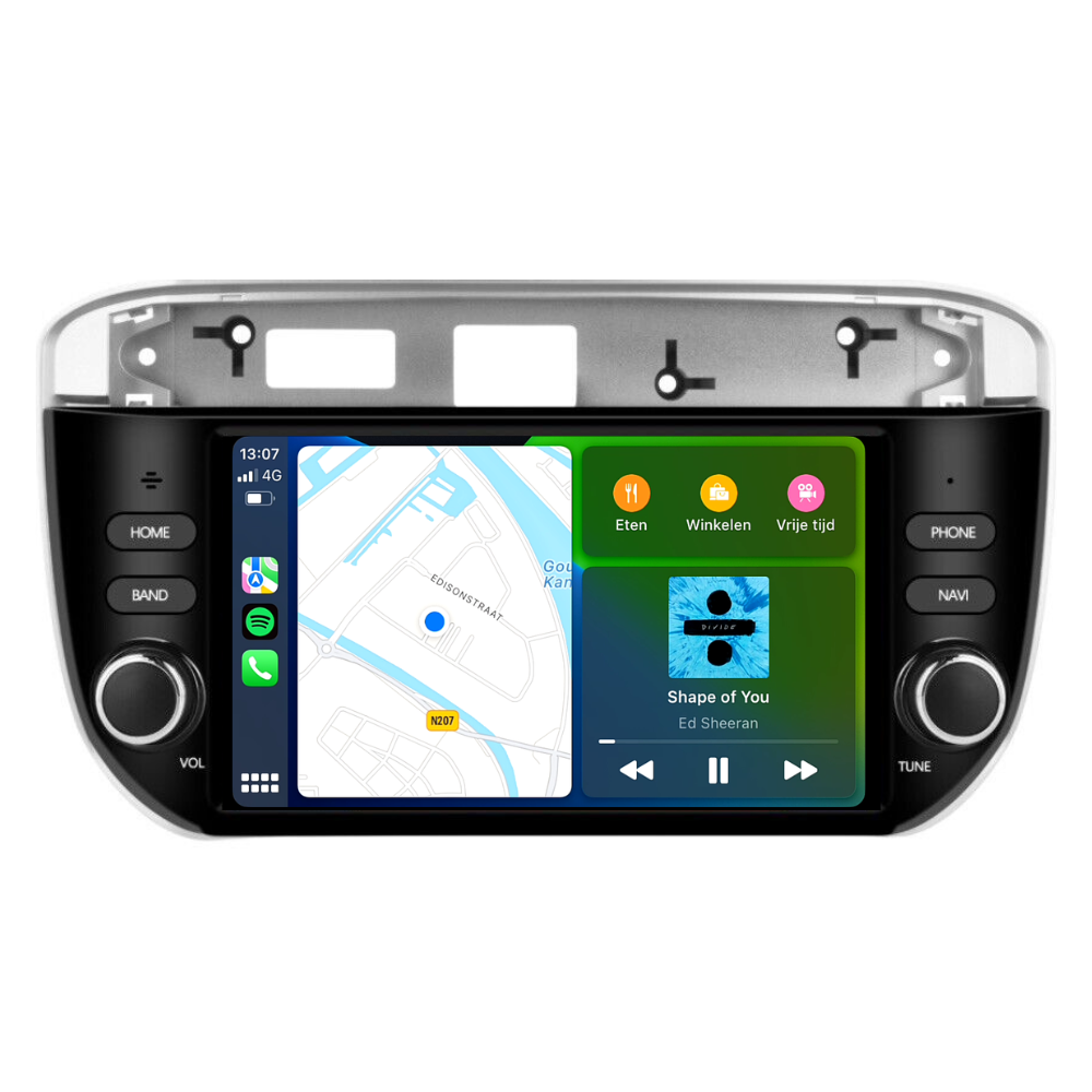 Fiat Punto/Linea CarPlay & Android Auto autoradio | 2010 t/m 2016 | Android 15 | Davilon-8