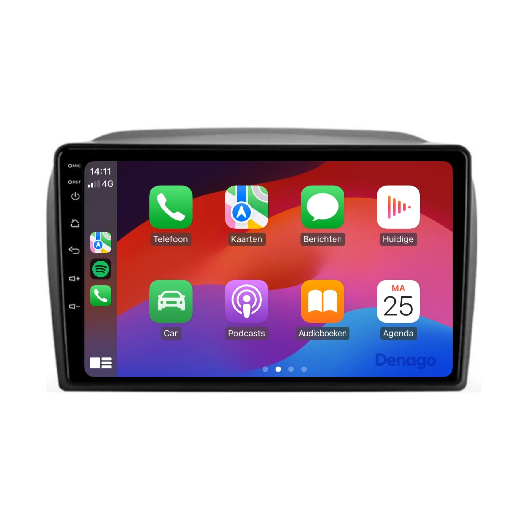 Opel Combo CarPlay autoradio | 2012 t/m 2018 | Denago DNG-A94 | 9 inch | Android 13 | Draadloos CarPlay & Android Auto