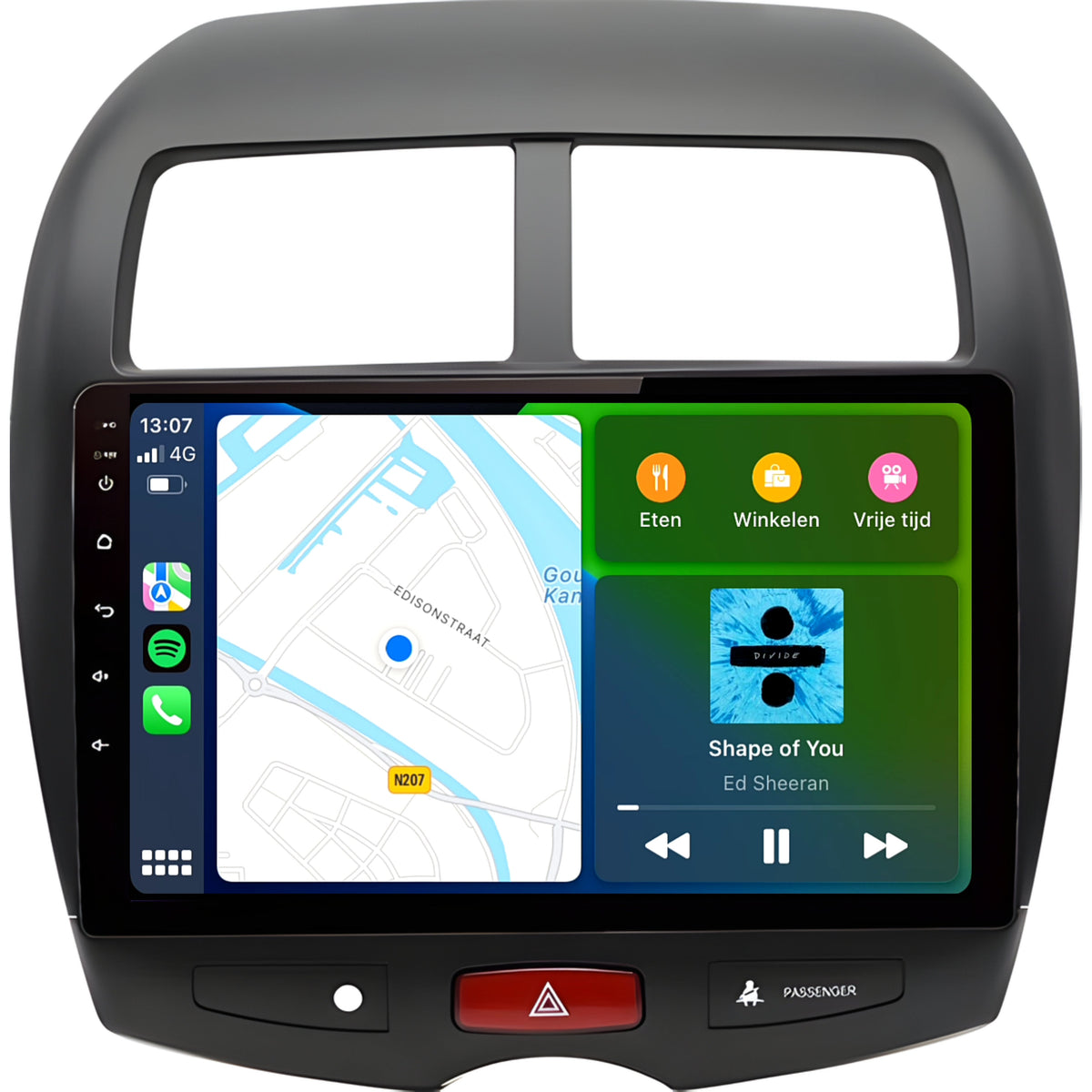 Mitsubishi ASX CarPlay & Android Auto autoradio | 2010 t/m 2015 | Android 15 | Davilon-4