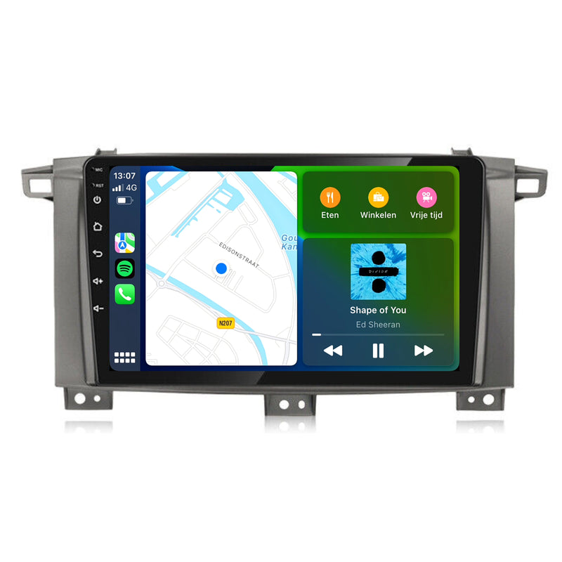 Land Cruiser LC100 | Android 13 | Autoradio | 2005 t/m 2007 | CarPlay & Android Auto-4