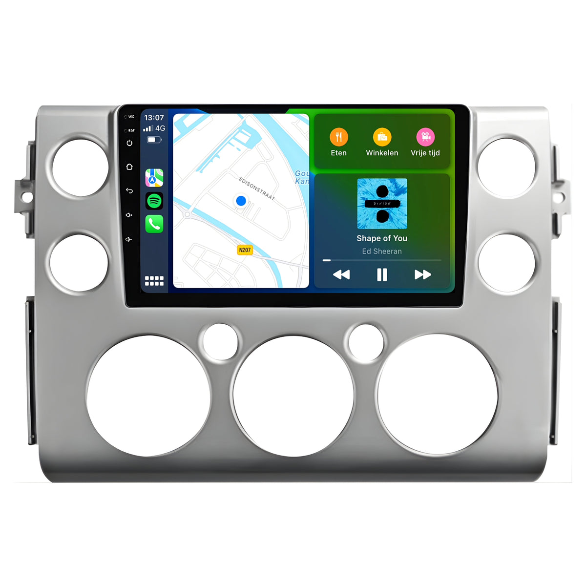 Toyota FJ Cruiser | Android 13 | Autoradio | 2006 t/m 2017 | CarPlay & Android Auto-4