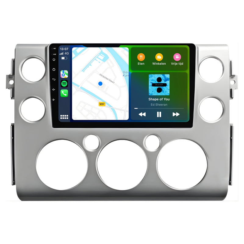 Toyota FJ Cruiser | Android 13 | Autoradio | 2006 t/m 2017 | CarPlay & Android Auto-4