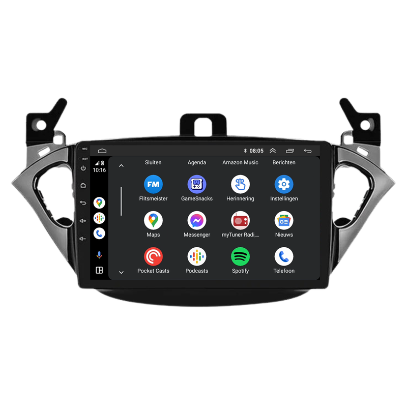 Opel Adam | Android 13 | Autoradio | 2014 t/m 2019 | CarPlay & Android Auto-3