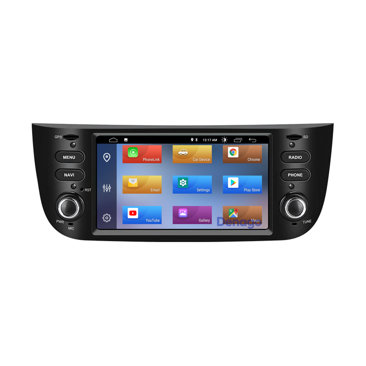 Fiat Punto Linea Autoradio | CarPlay | Android 13 | 2+64GB-3
