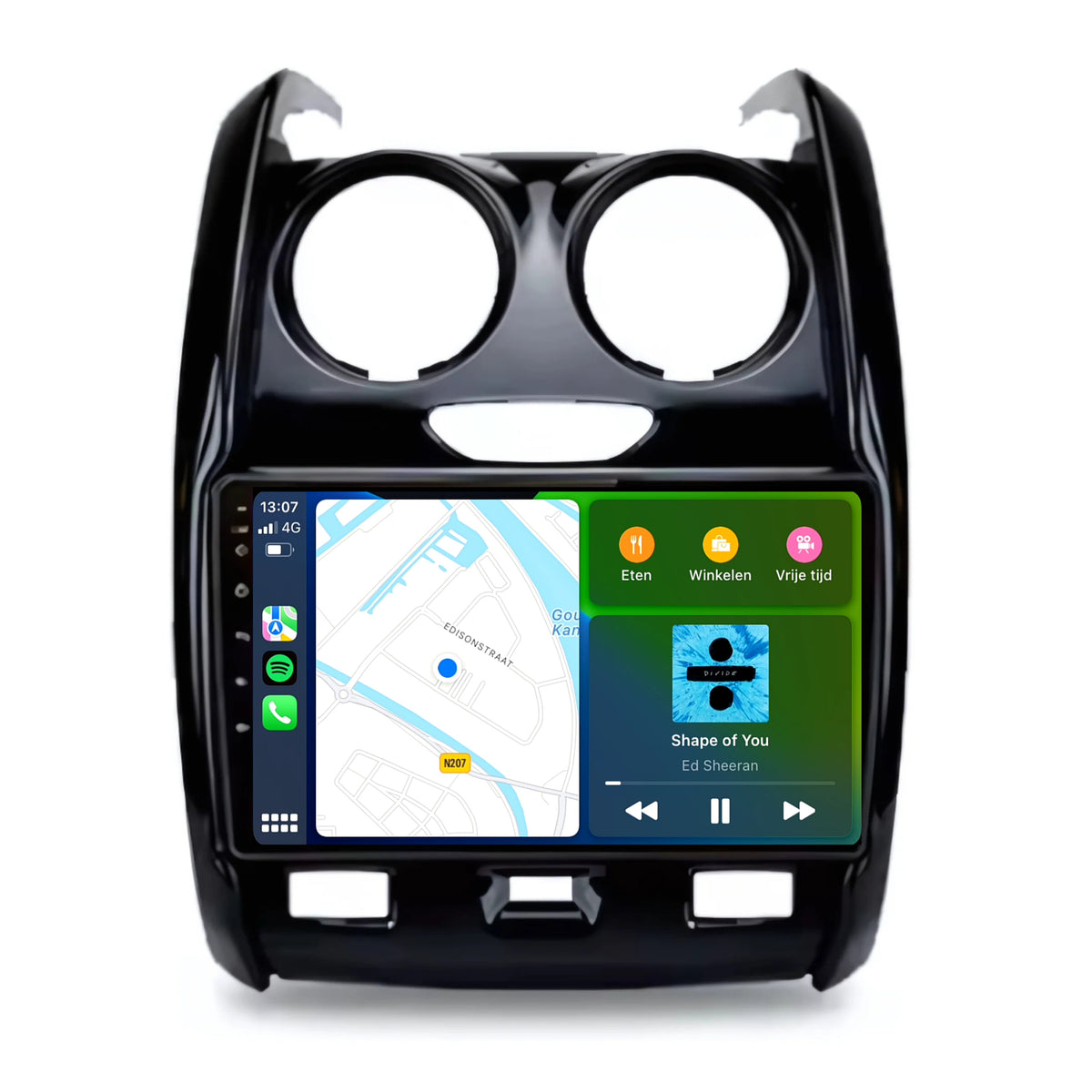Dacia Duster Android 13 autoradio CarPlay Android Auto 2013-2017-4