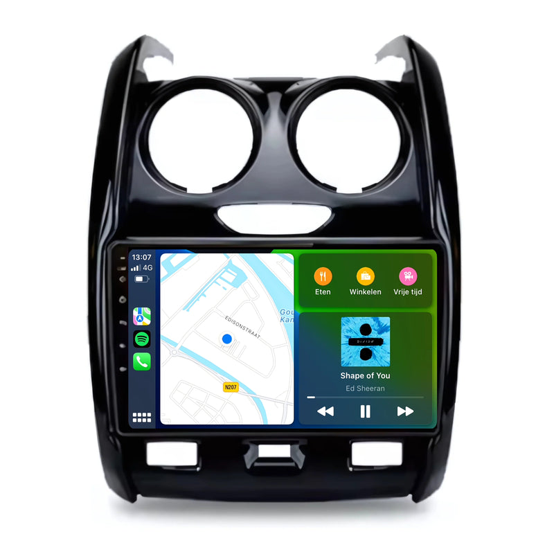 Dacia Duster Android 13 autoradio CarPlay Android Auto 2013-2017-4