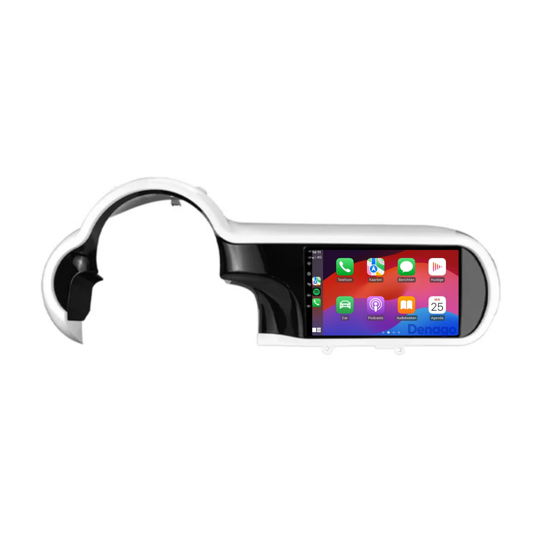 Renault Twingo CarPlay autoradio | 2014 t/m 2024 | Denago DNG-A256 | 9 inch | Android 13 | Draadloos CarPlay & Android Auto
