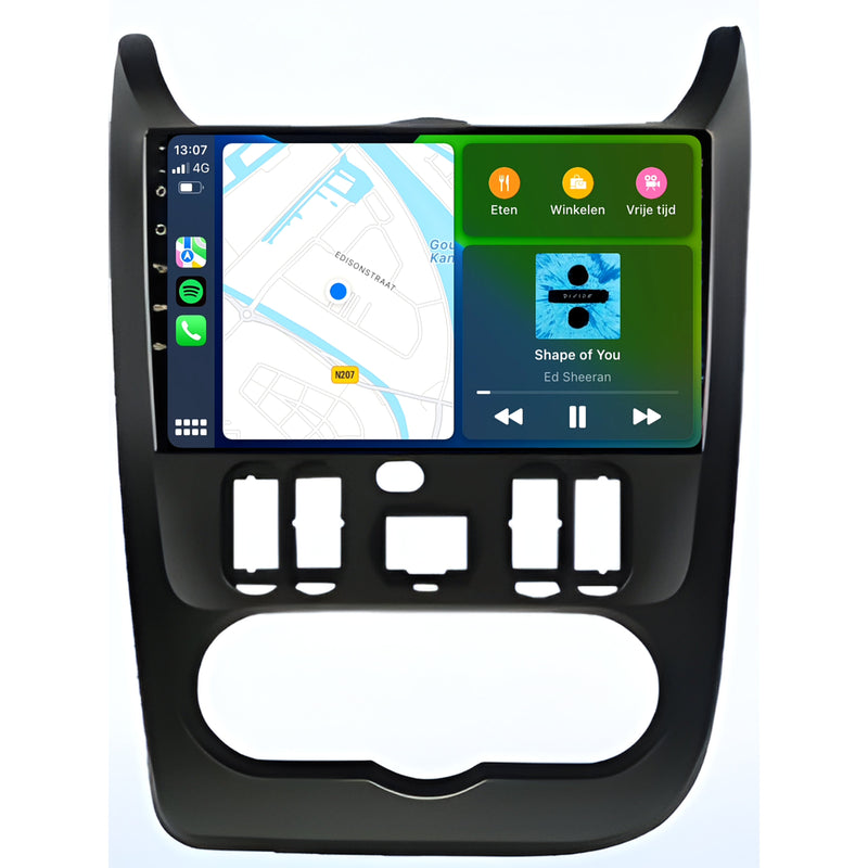 Dacia Logan | Android 13 | Autoradio | 2010 t/m 2013 | CarPlay & Android Auto-4