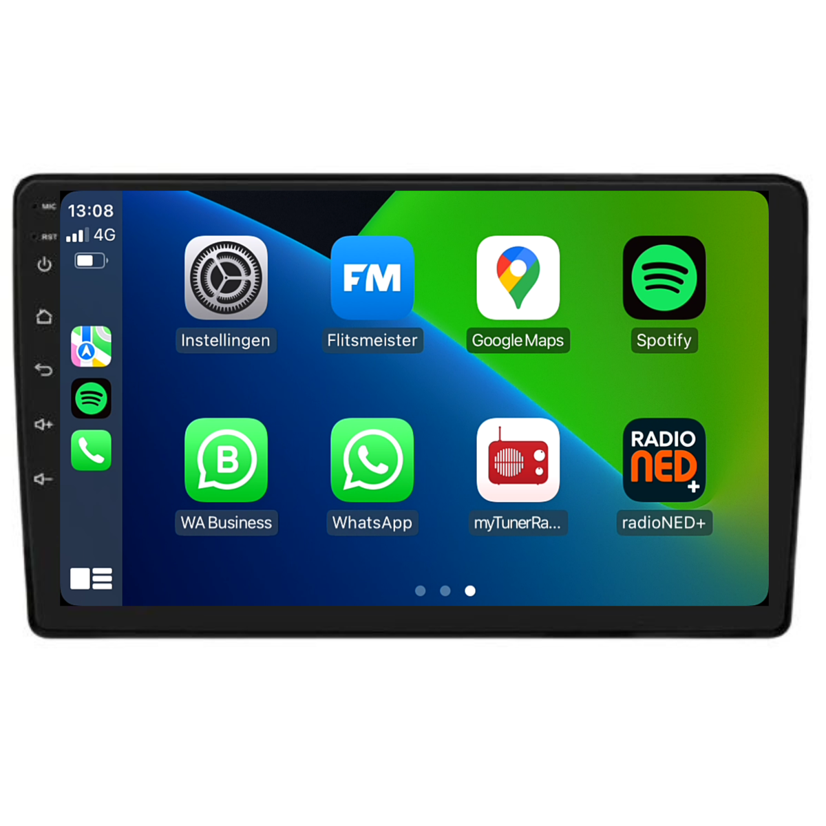 Audi A4  | Seat Exeo | Android 13 Autoradio |  2000 t/m 2013 | Android Auto & Carplay-1