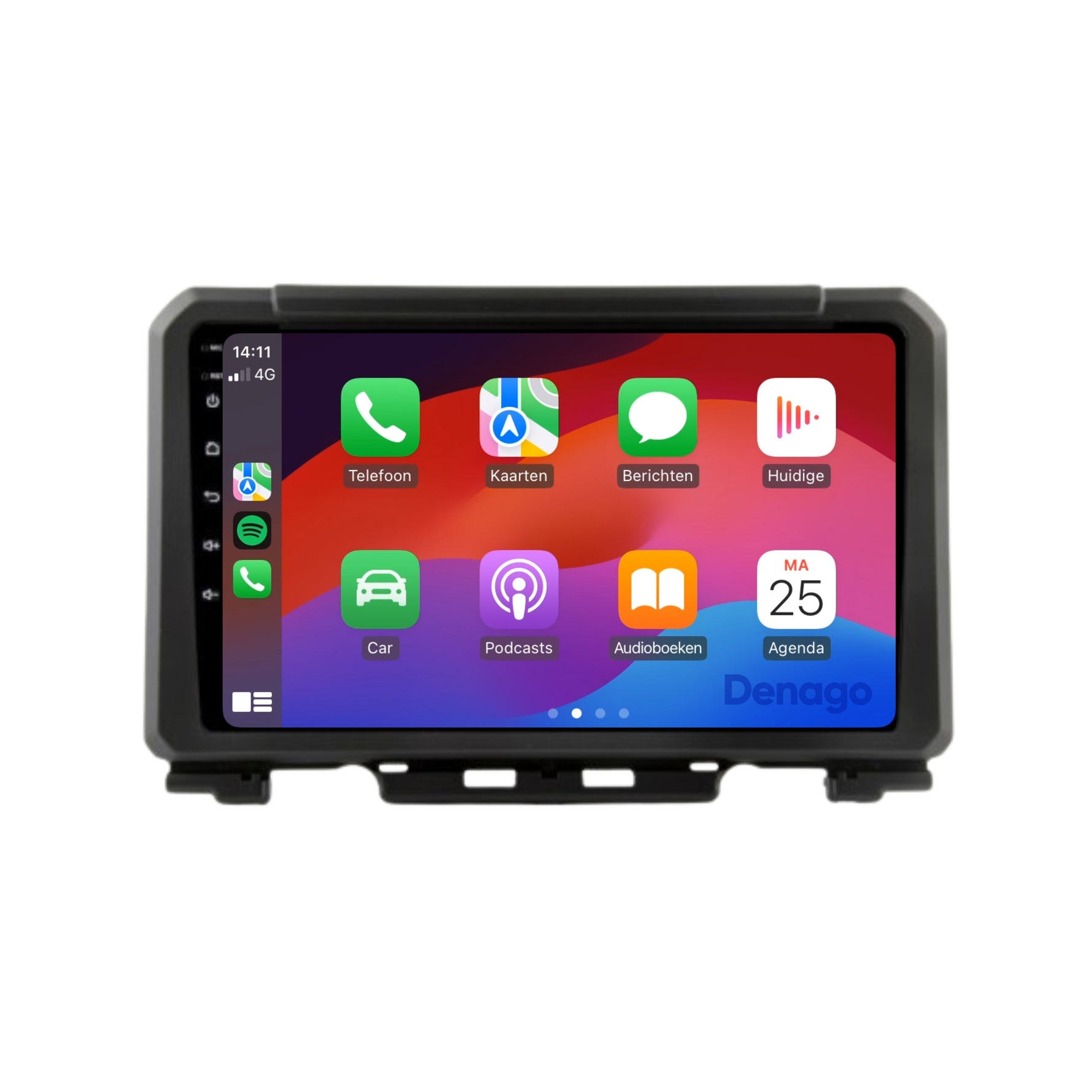 Suzuki Jimny CarPlay autoradio | 2019 t/m 2024 | Denago DNG-A161 | 9 inch | Android 13 | Draadloos CarPlay & Android Auto