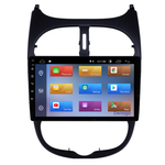 Peugeot 206 CarPlay autoradio | 1998 t/m 2009 | Denago DNG-A07 | 9 inch | Android 13 | Draadloos CarPlay & Android Auto