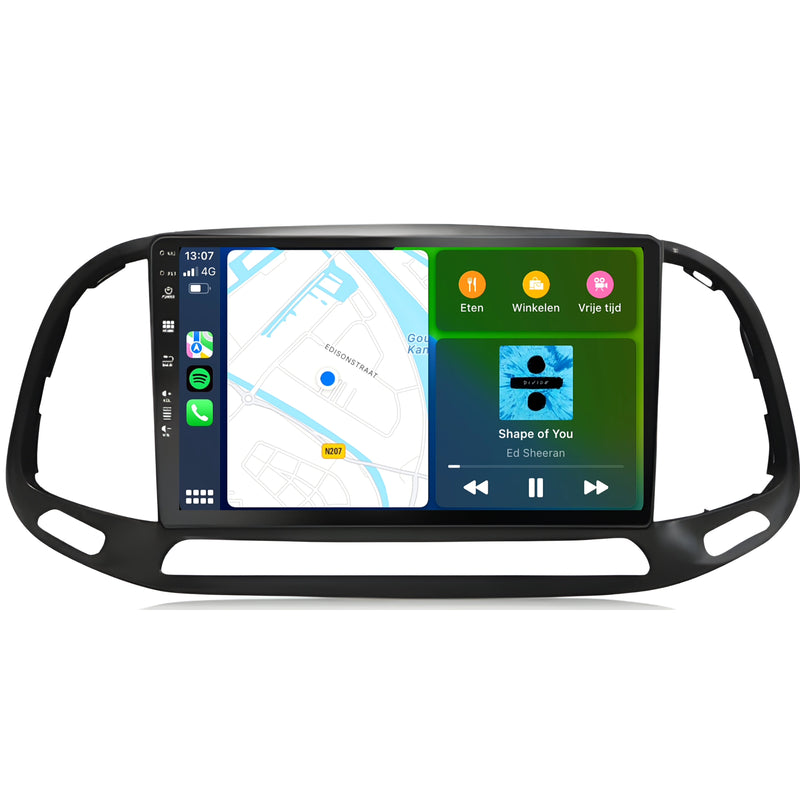 Fiat Doblo | Android 13 | Autoradio | 2015 t/m 2021 | CarPlay & Android Auto-3