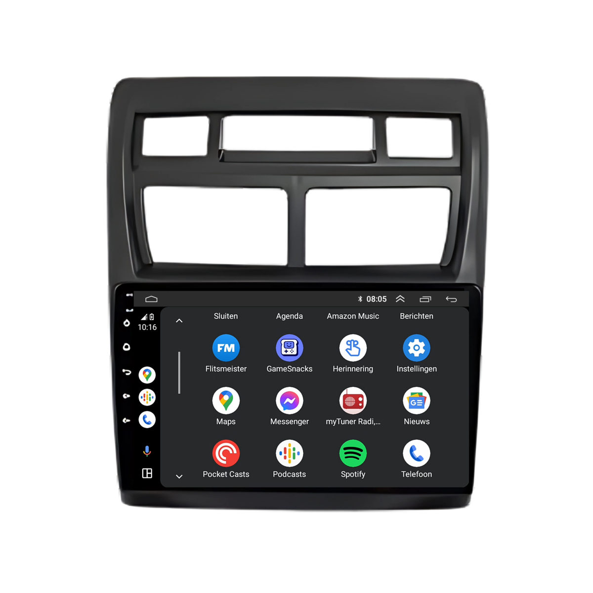 Kia Sportage Android 13 autoradio CarPlay Android Auto 2004-2010-3