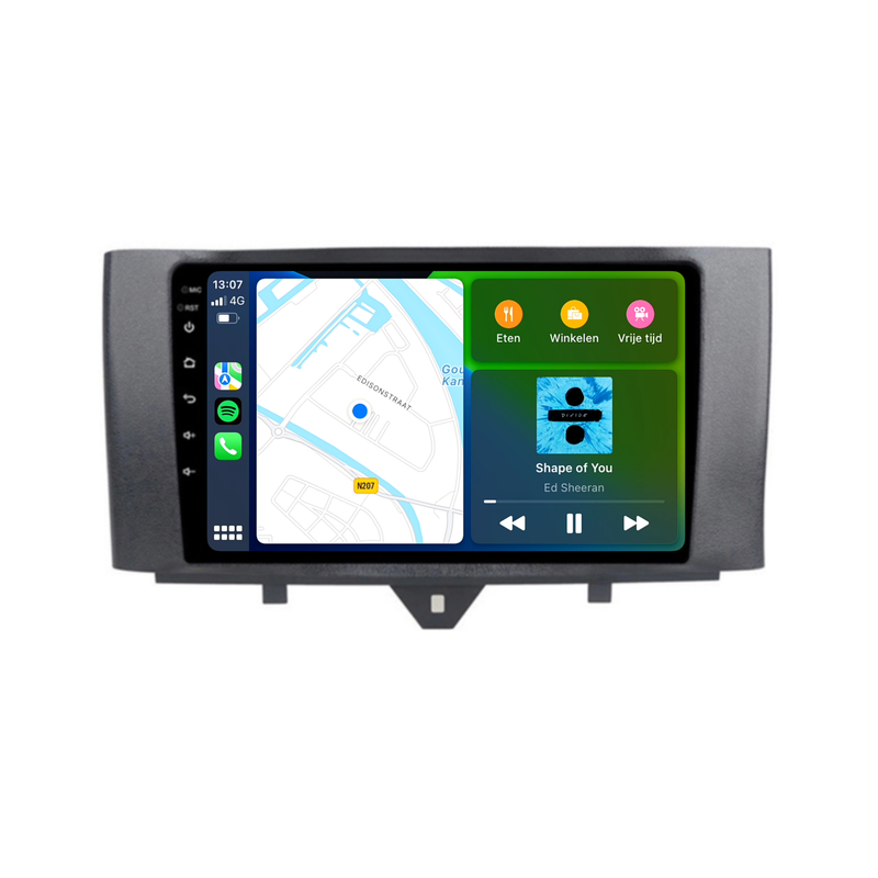 Smart Fortwo | Android 13 | Autoradio | 2011 t/m 2015 | Carplay & Android Auto-6