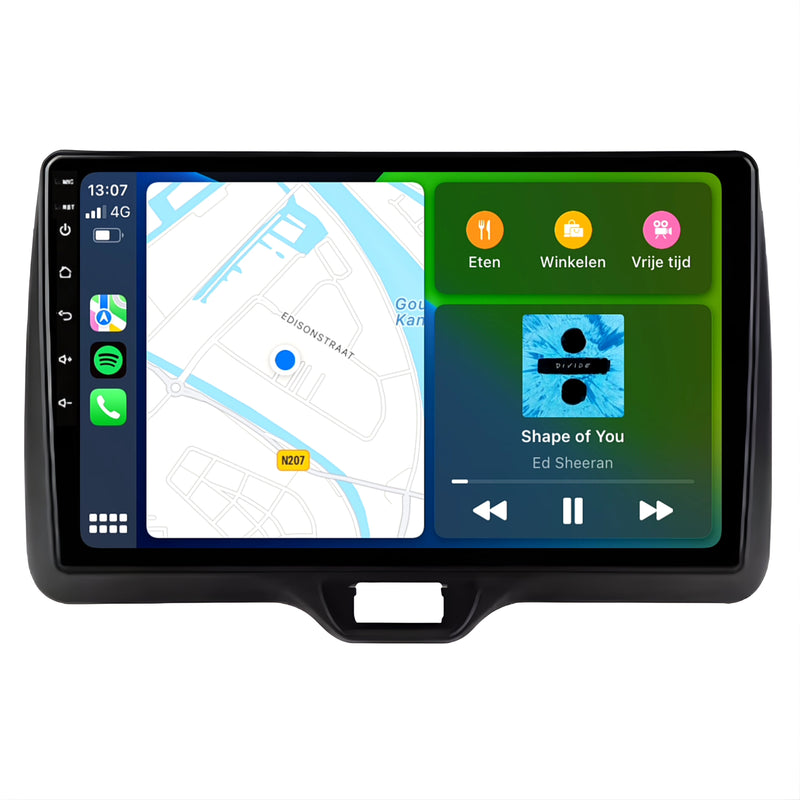 Toyota Yaris CarPlay & Android Auto autoradio | 2020 t/m 2022 | Android 15 | Davilon-4